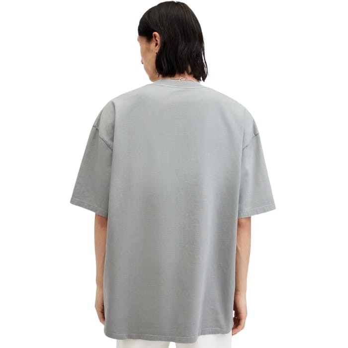 ALL SAINTS LASER SS CREW SKLINE GREY