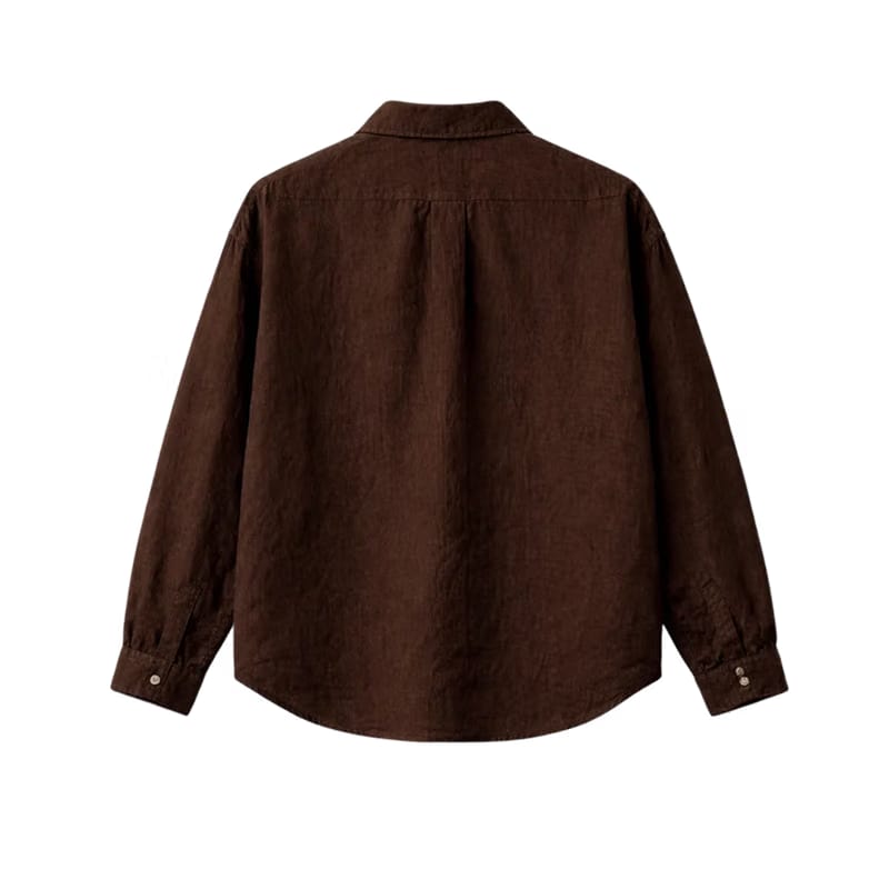 Classic Mercer Shirt – Dark Cocoa