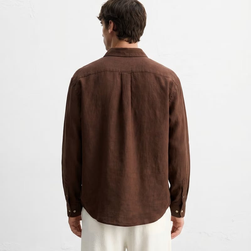 Classic Mercer Shirt – Dark Cocoa
