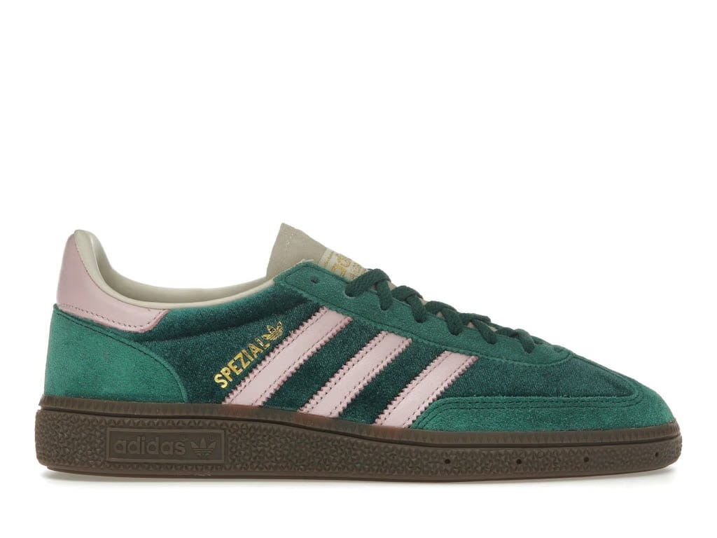Adidas Handball Spezial Green Pink Velvet (Women's)
