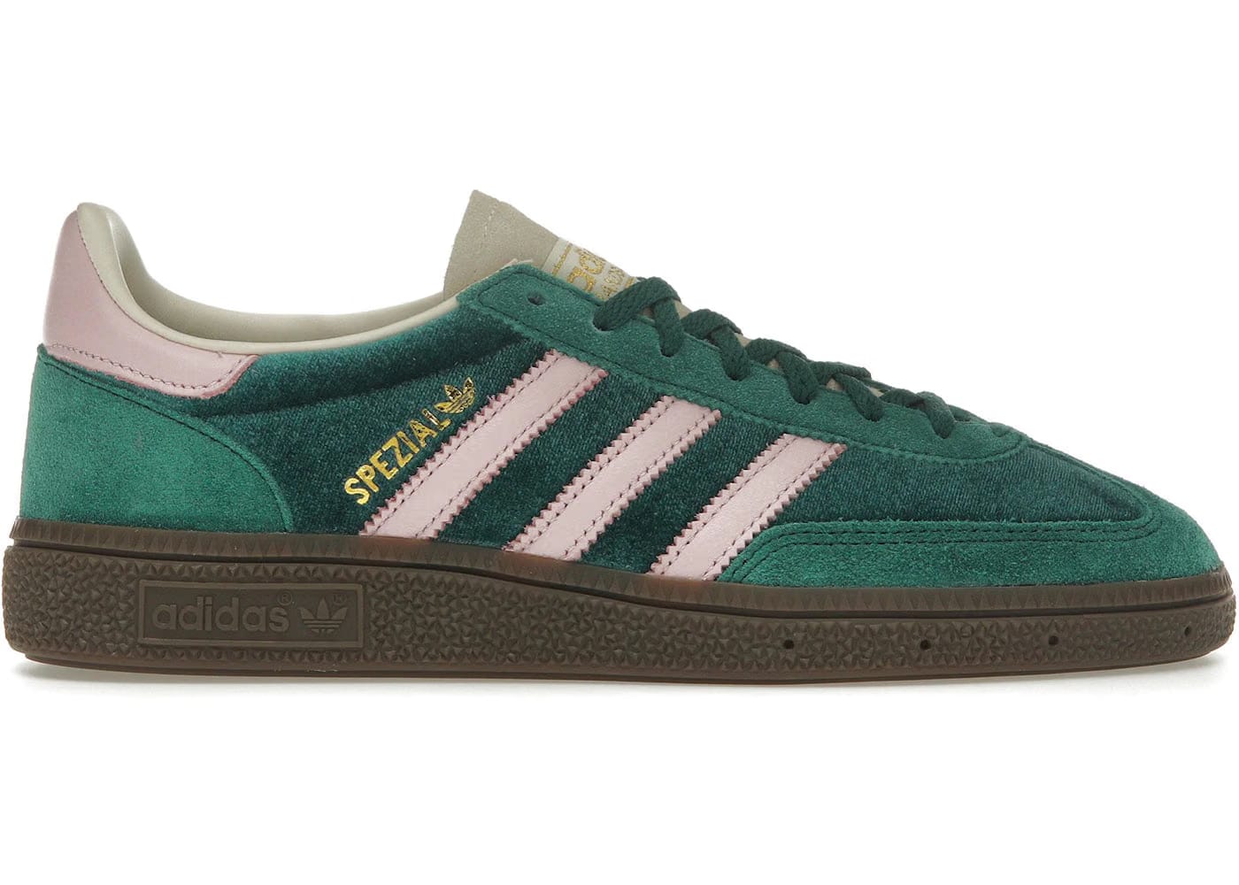 Adidas Handball Spezial Green Pink Velvet (Women's)