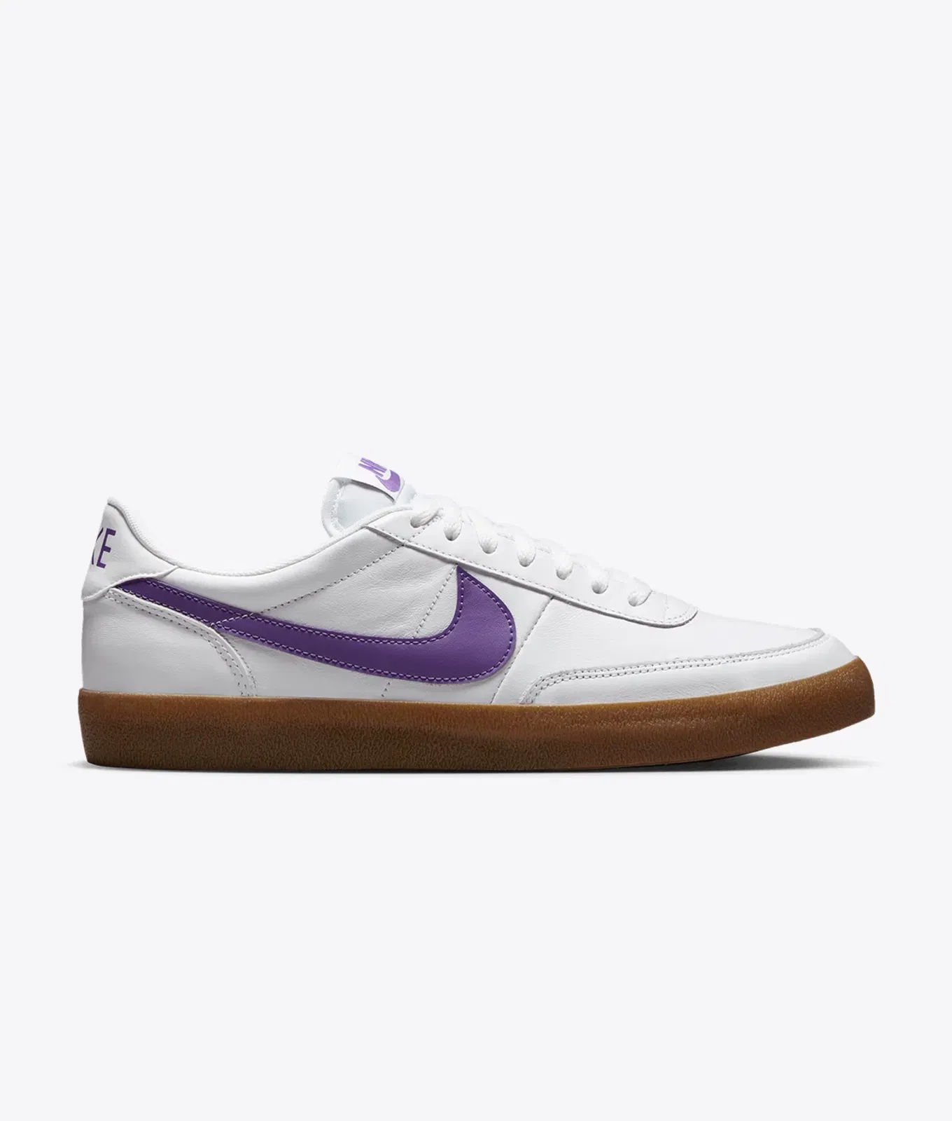 Nike KILLSHOT 2 LEATHER WHITE/WILD GRAPE-GUM MEDIUM BROWN