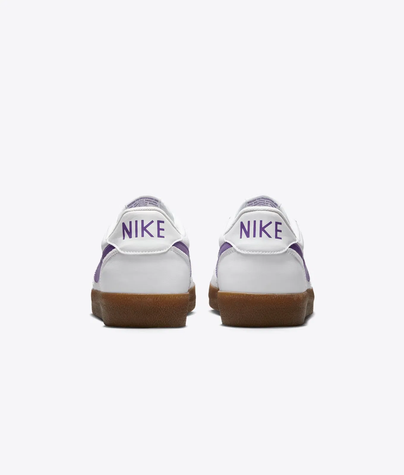 Nike KILLSHOT 2 LEATHER WHITE/WILD GRAPE-GUM MEDIUM BROWN