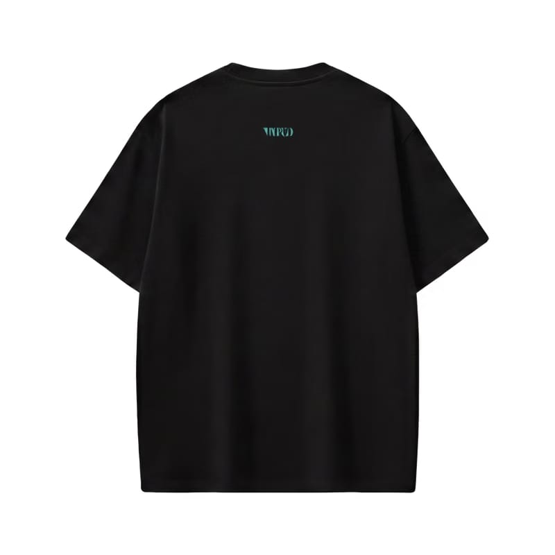 Voyd Abstract Alley Black T-shirt