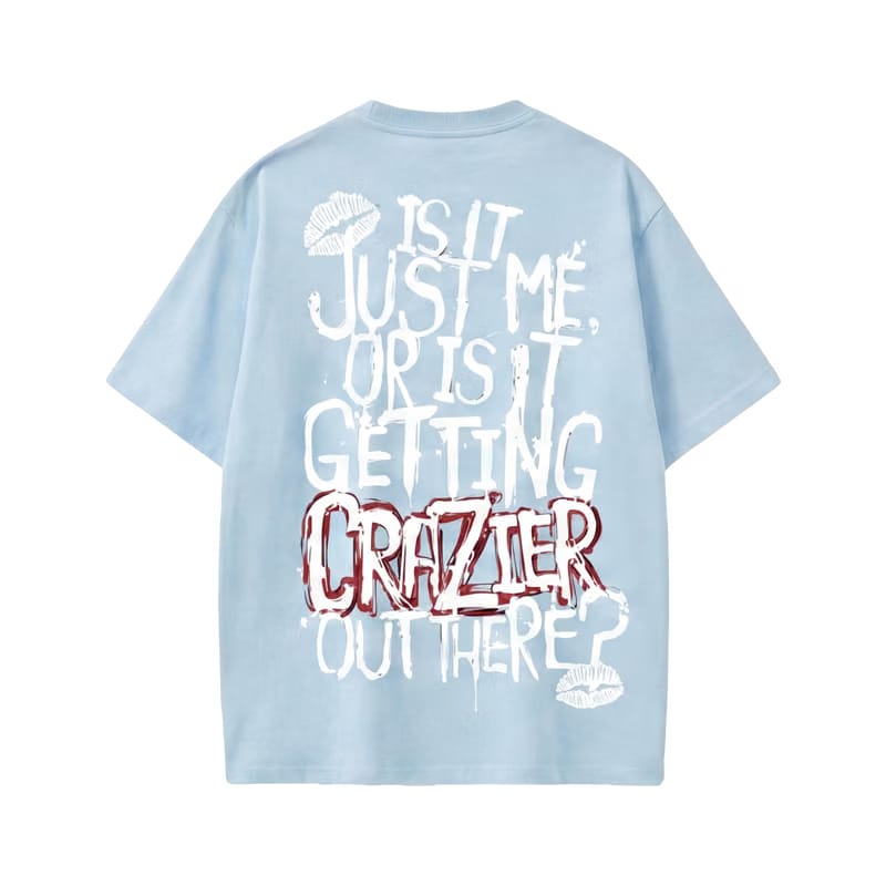 Voyd Design Drip Ice Blue T-shirt
