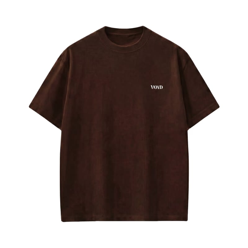 Voyd Get Dirty Brown T-shirt
