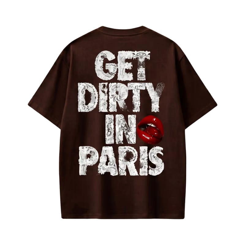 Voyd Get Dirty Brown T-shirt