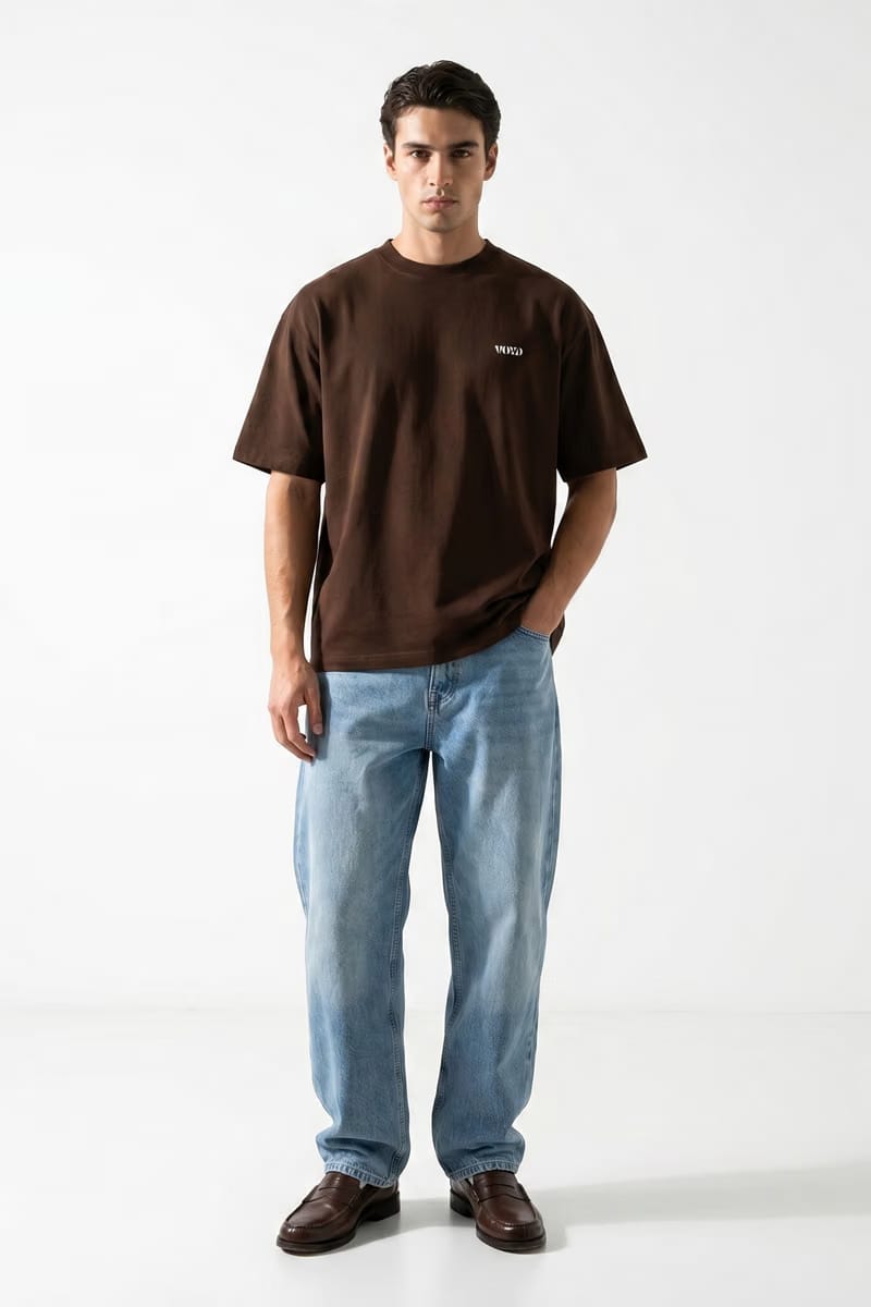 Voyd Get Dirty Brown T-shirt