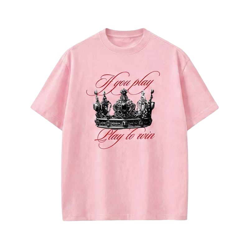 Voyd King’s Canvas Pink T-shirt