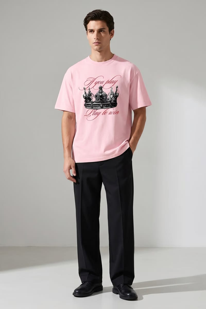 Voyd King’s Canvas Pink T-shirt