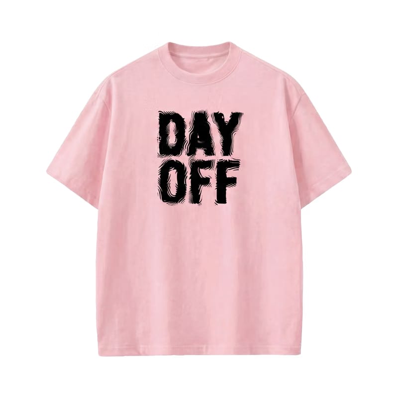 Voyd Off Day Pink T-shirt