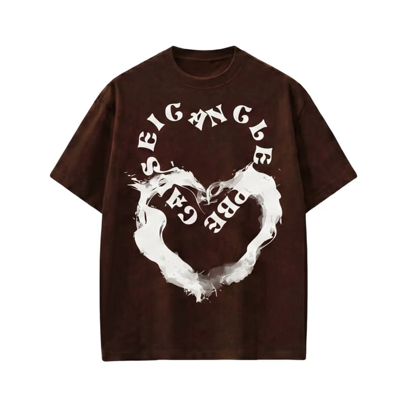 Voyd Subtle Signal Brown T-shirt