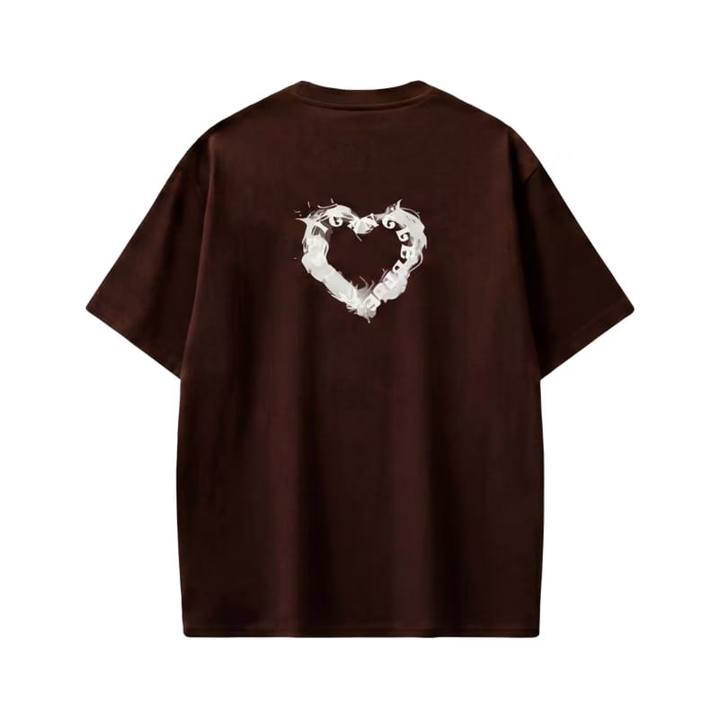 Voyd Subtle Signal Brown T-shirt