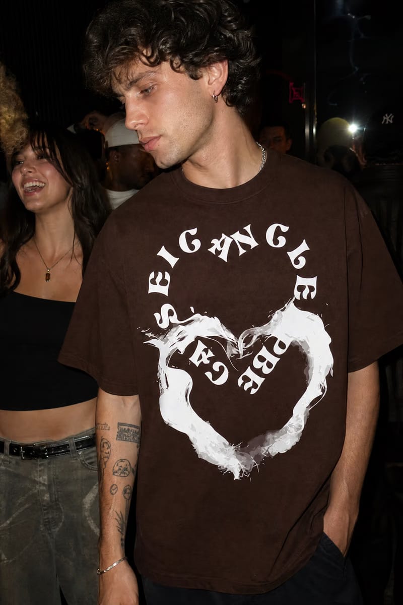 Voyd Subtle Signal Brown T-shirt