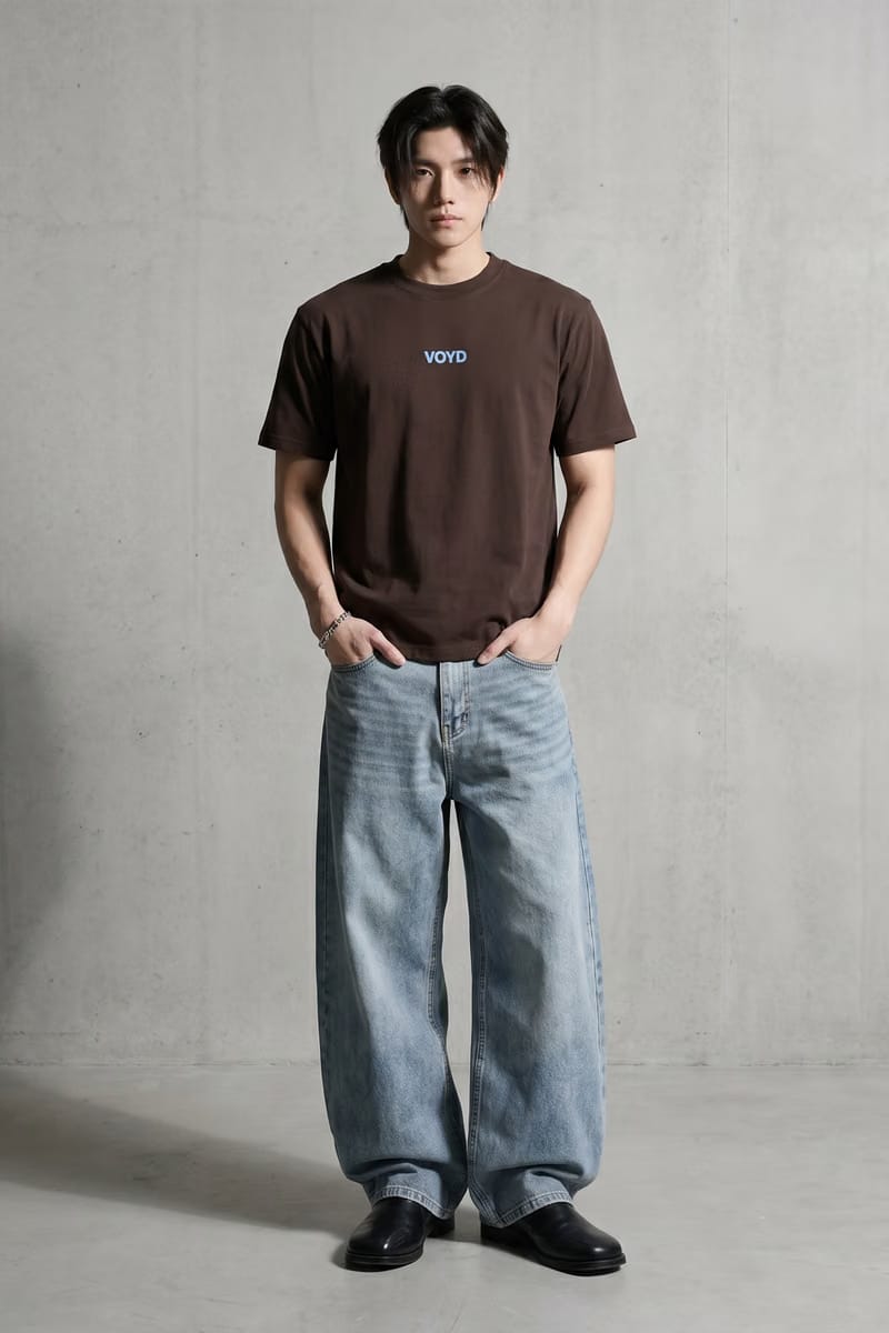 Voyd Urban Voltage Brown T-shirt