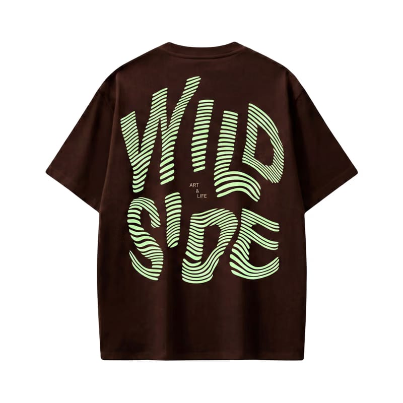 Voyd Wild Side Brown T-shirt