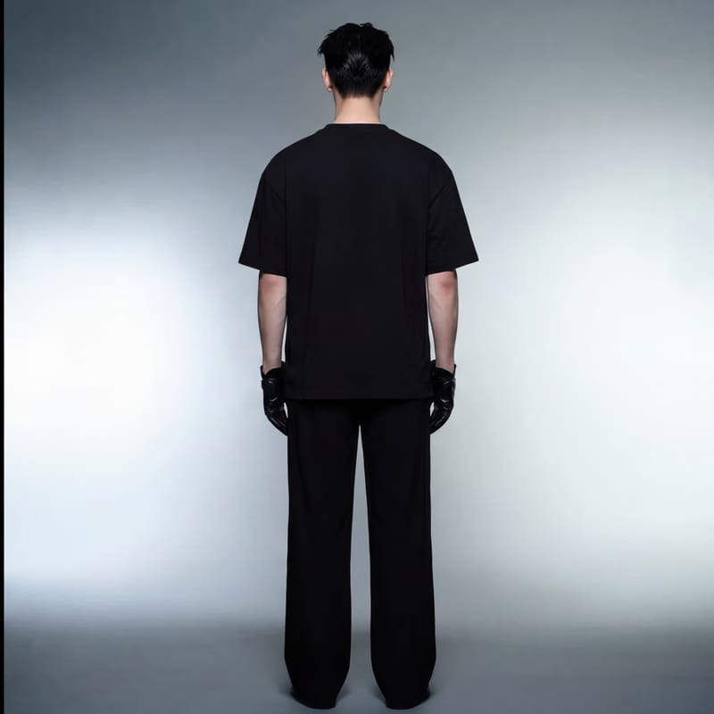 Blacklist Minimal Black Statement T-Shirt