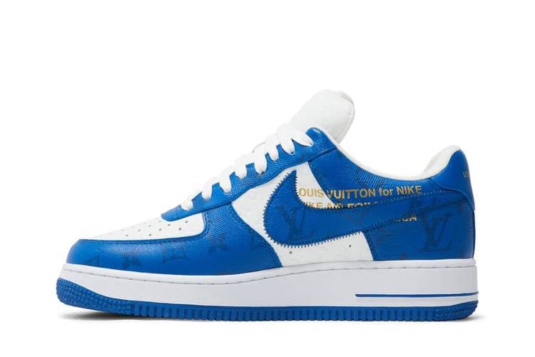 Louis Vuitton x Air Force 1 Low White Team Royal