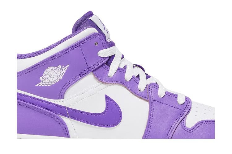 Air Jordan Jordan 1 Mid Purple Venom (GS) – image 5 of 5 Air Jordan Jordan 1 Mid Purple Venom (GS) – image 5 of 5
