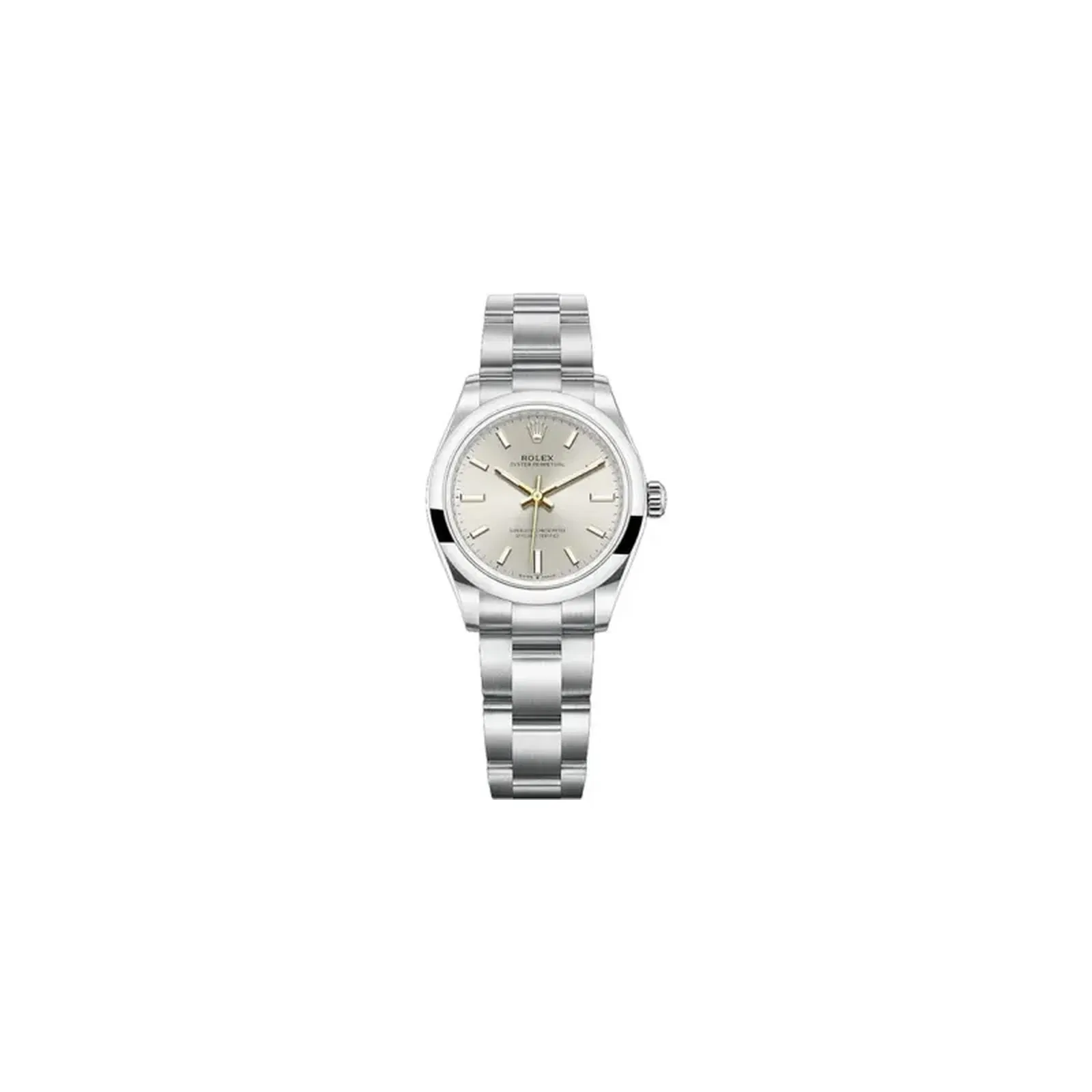 Rolex Oyster Perpetual 277200-001 Silver Index Dial 31Mm Stainless Steel Oyster Bracelet Ladies Watch