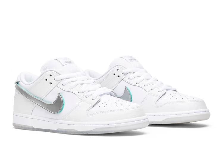 Nike SB Dunk Low Diamond Supply White