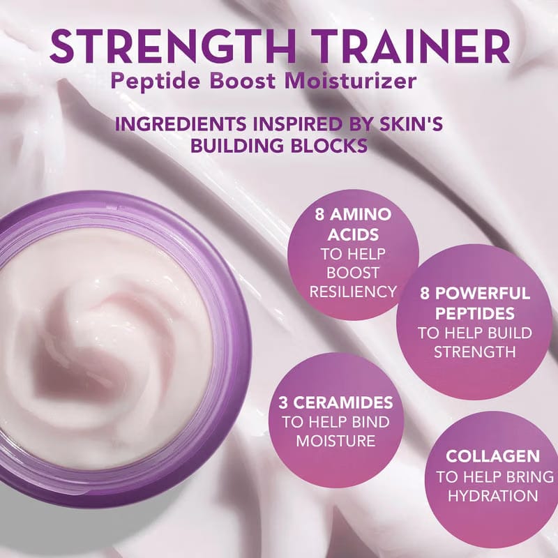 Olehenriksen Strength Trainer Peptide Boost Moisturiser 50ml