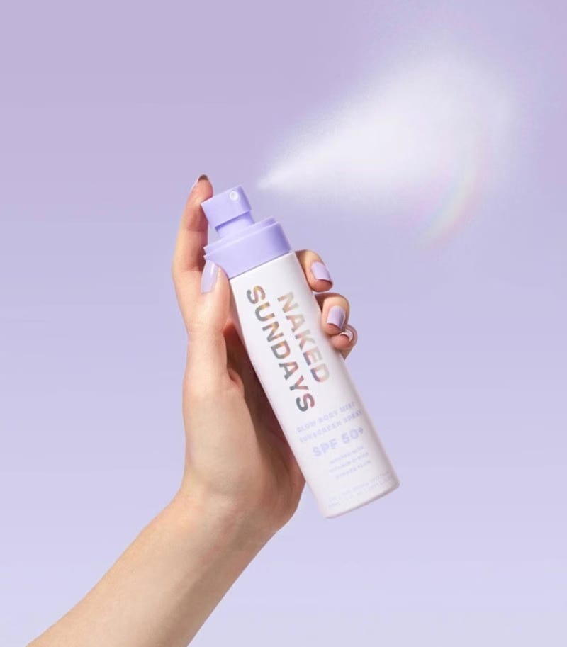 Naked Sundays SPF50+ Glow Body Mist 150ml