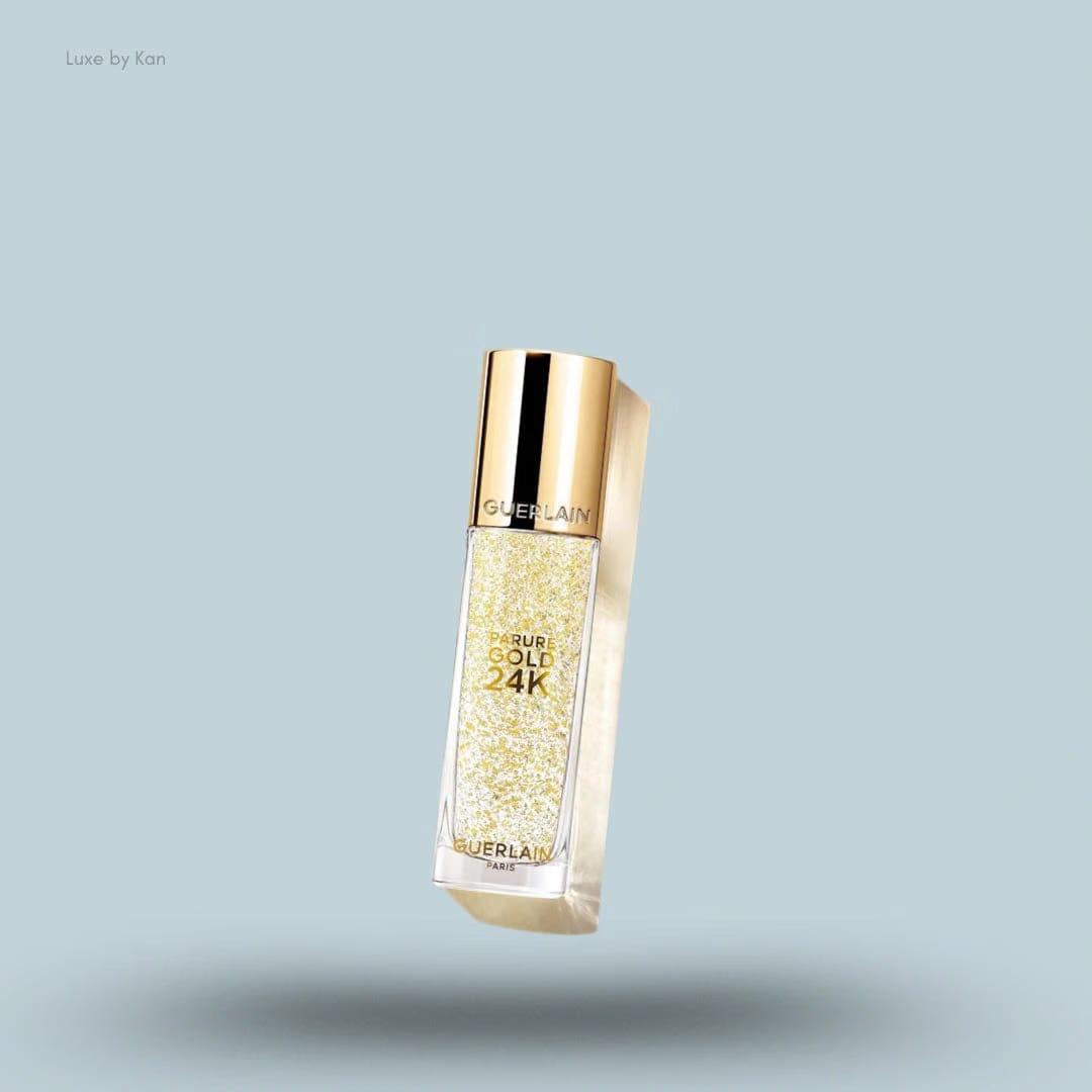 GUERLAIN 24H HYDRATION PARURE GOLD 24K RADIANCE BOOSTER PERFECTION PRIMER IN YELLOW GOLD 156ML