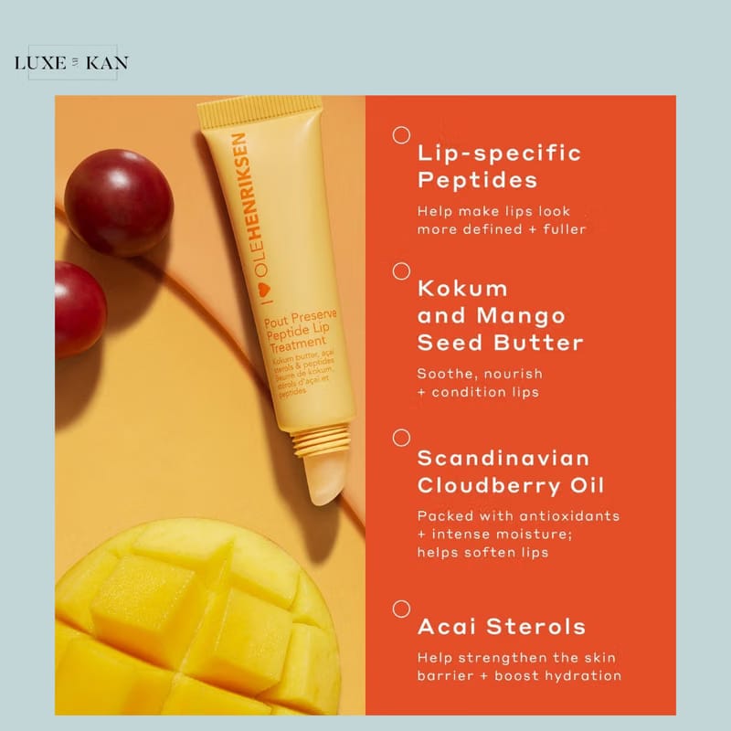 Ole Henriksen Pout Preserve Peptide Lip Treatment 12ML