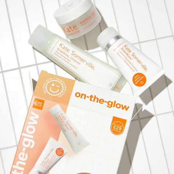 KATE SOMERVILLE
EXFOLIATE ON THE GLOW KIT