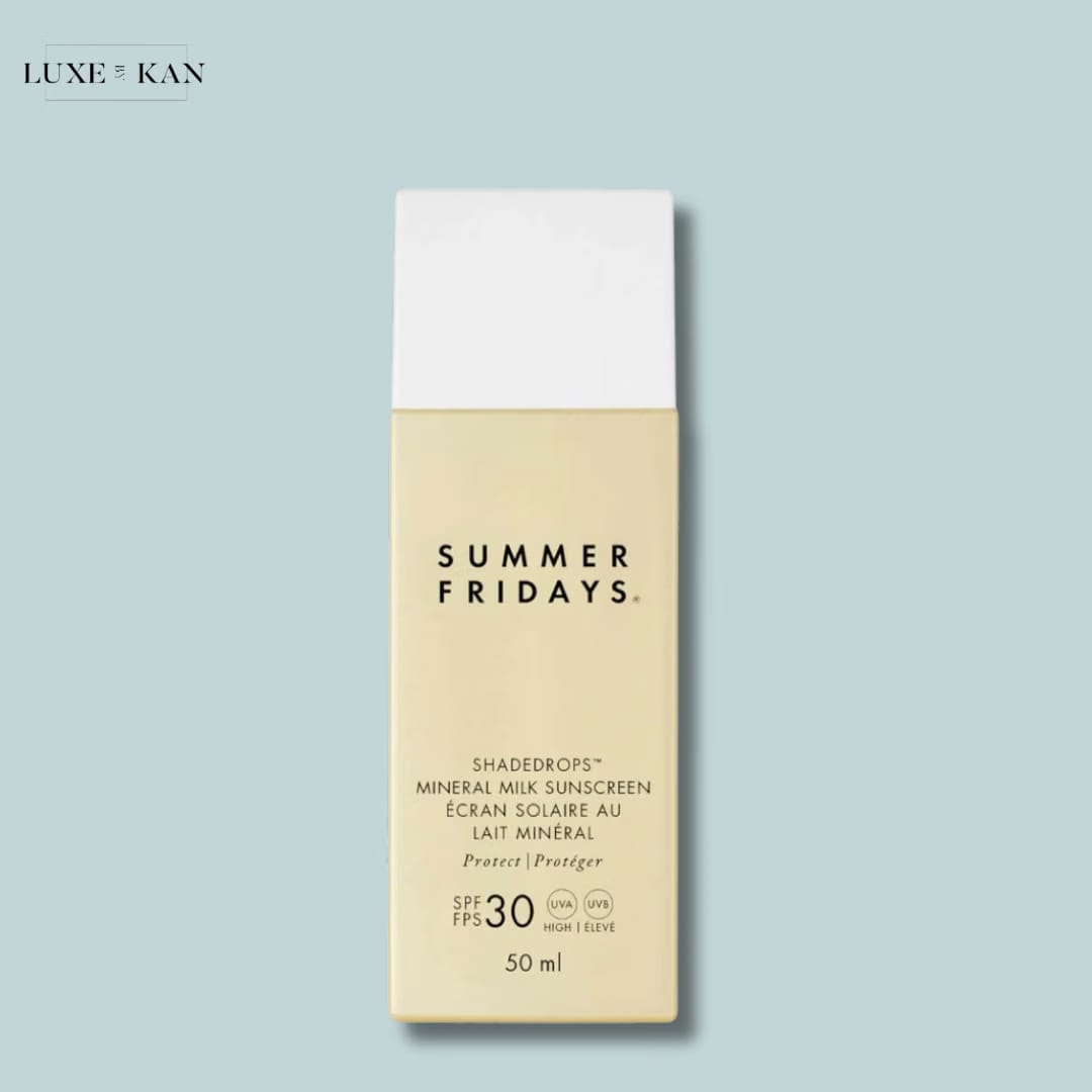 Summer Fridays Shade Drops Broad Spectrum SPF 30 Mineral Milk Sunscreen 50ml