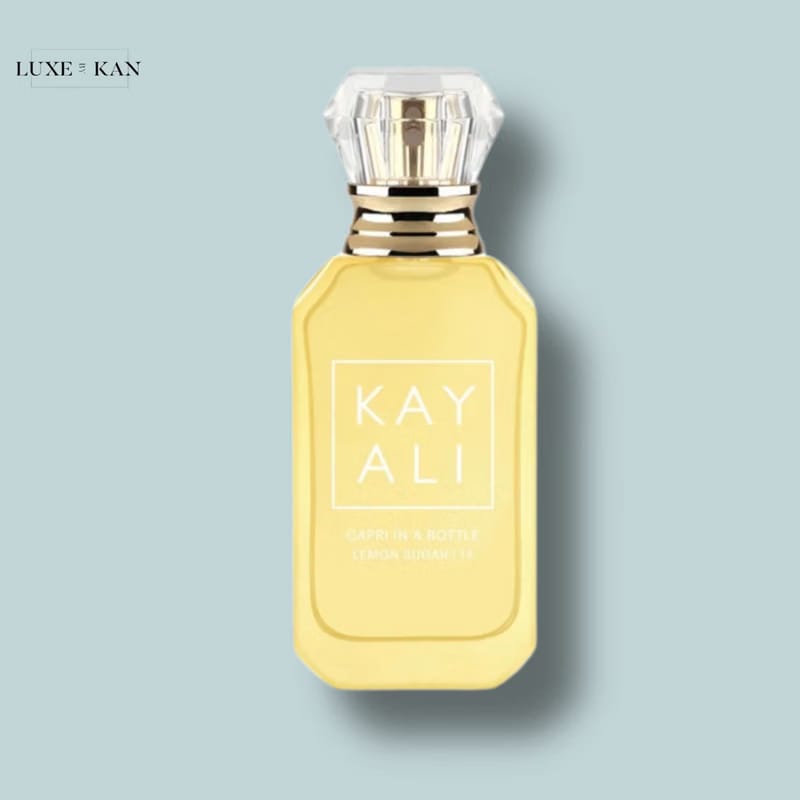 HUDA BEAUTY KAYALI CAPRI IN A BOTTLE LEMON SUGAR 14 EAU DE PARFUM