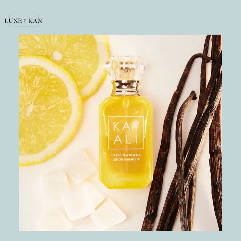 HUDA BEAUTY KAYALI CAPRI IN A BOTTLE LEMON SUGAR 14 EAU DE PARFUM