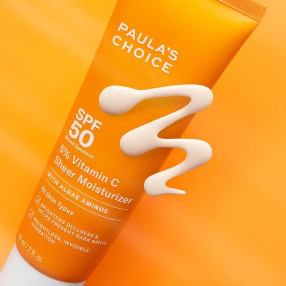 PAULA'S CHOICE
5% VITAMIN C SHEER MOISTURIZER SPF50 60ML