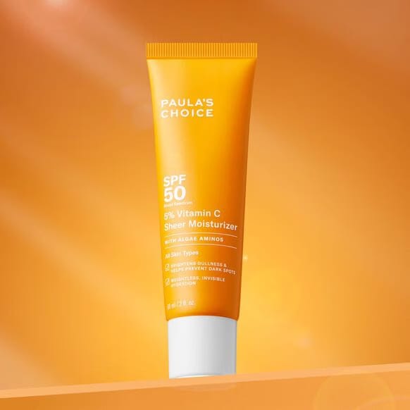 PAULA'S CHOICE
5% VITAMIN C SHEER MOISTURIZER SPF50 60ML
