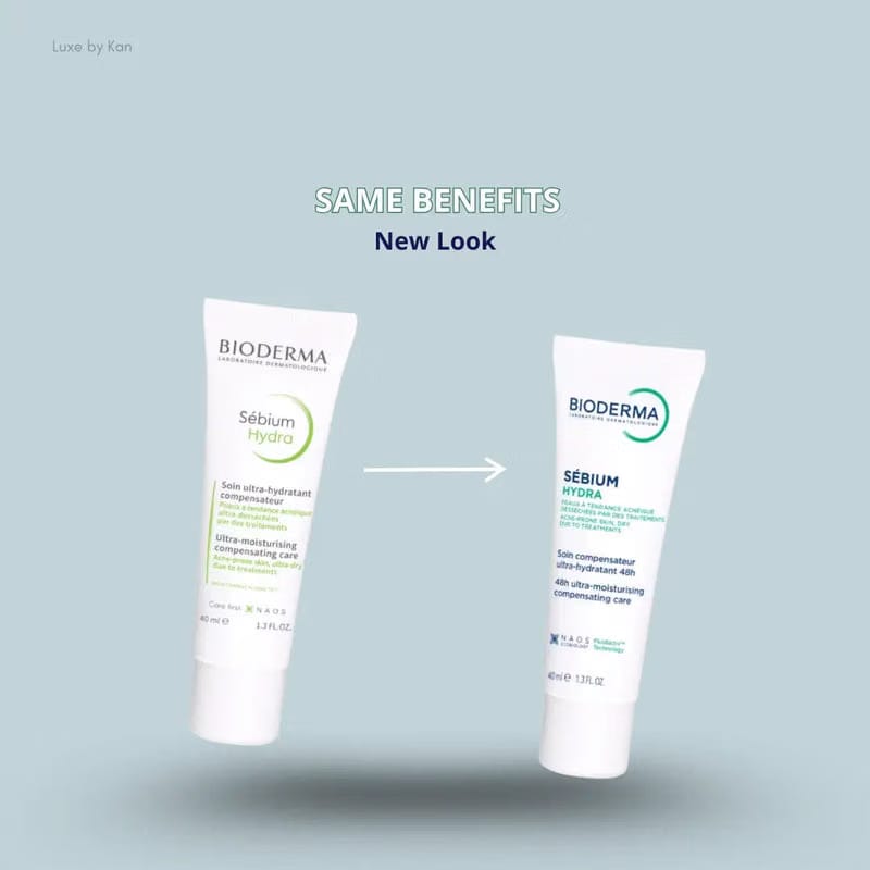 Bioderma Sebium Hydra Moisturizer for Oily, Acne-Prone Skin with Ceramides for 24H Hydration