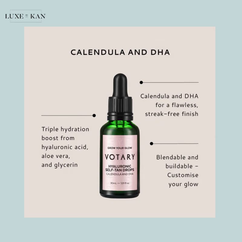 Votary Glow Your Glow Hyaluronic Self-Tan Drops 15ml