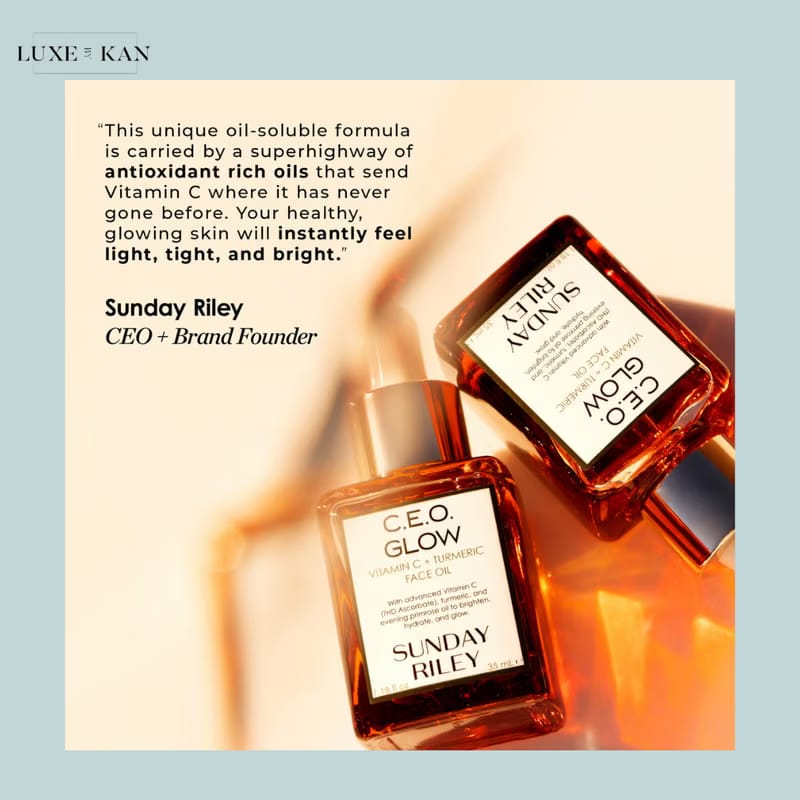 Sunday Riley C.E.O. Glow Vitamin C + Turmeric Face Oil 15ml