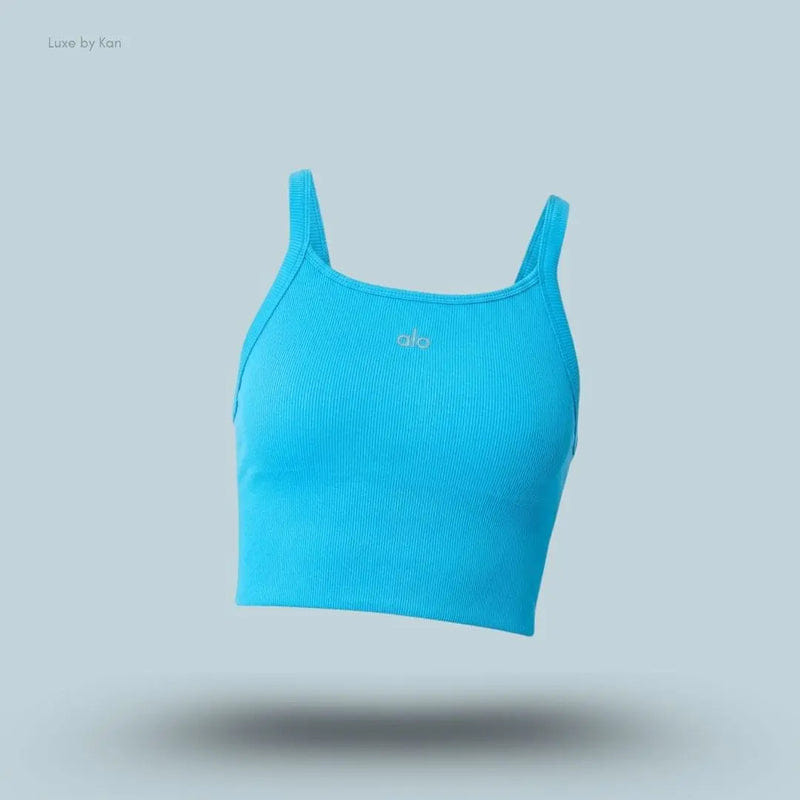 Alo Seamless Ribbed Favorite Bra Tank