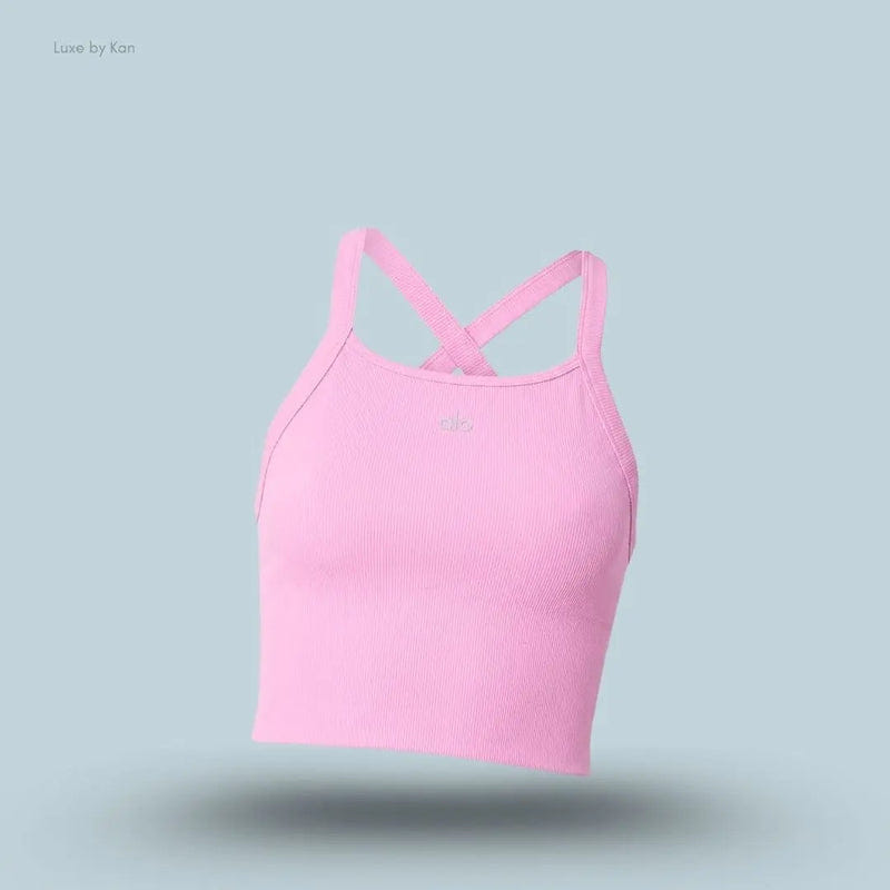 Alo Seamless Ribbed Favorite Bra Tank
