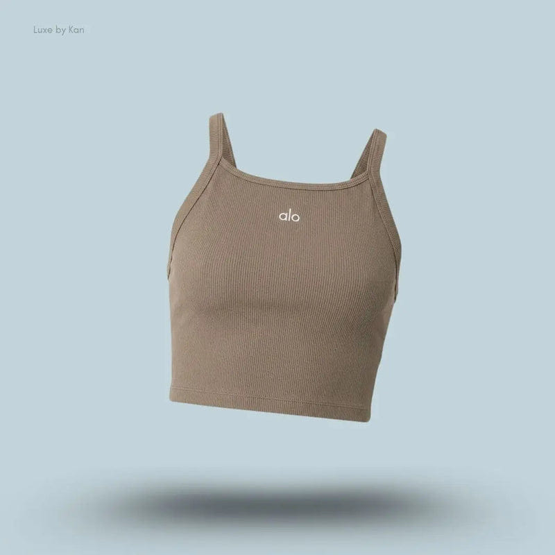 Alo Seamless Ribbed Favorite Bra Tank