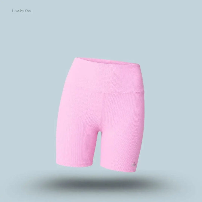 Alo 5" Seamless Ribbed Favorite Short