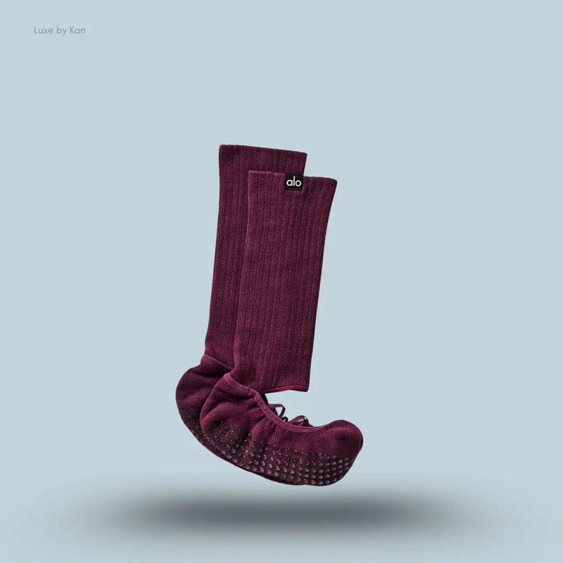 Alo Women's Strappy Siren Grip Sock