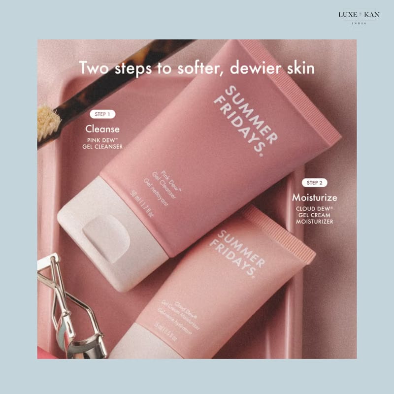 Summer Fridays Pink Dew Gel Cleanser