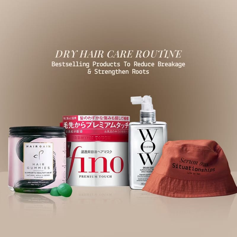 Dry & Frizzy Hair Care Routine Edit