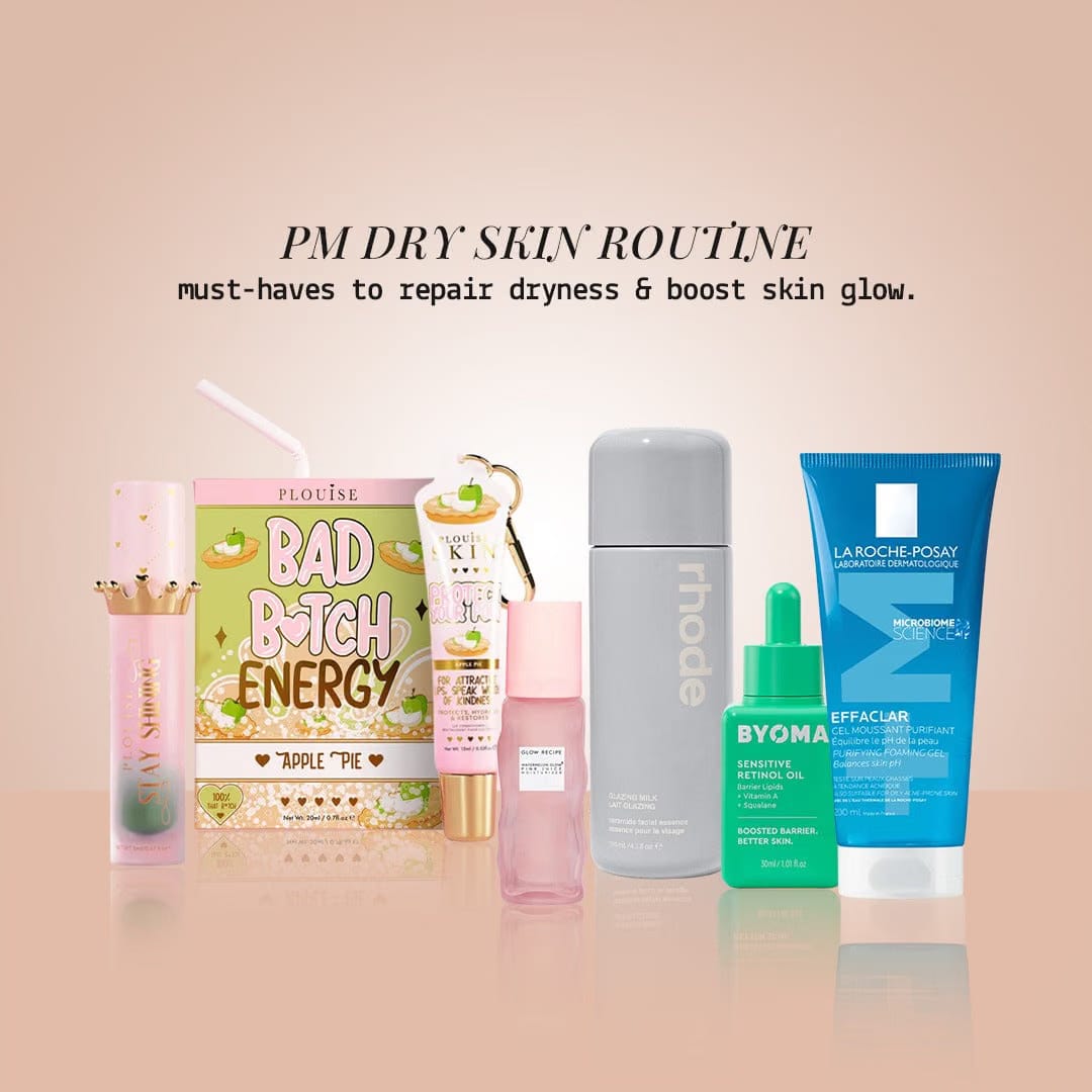 The PM Dry Skin Care Routine Edit