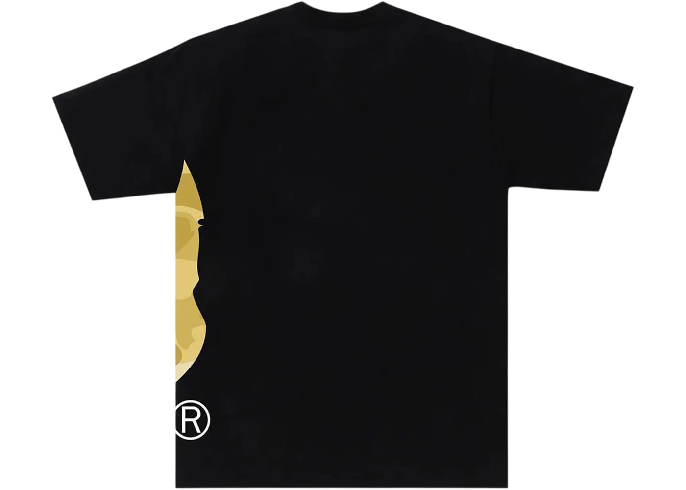 BAPE Color Camo Side Big Ape Head T-Shirt (FW25) Black/Yellow