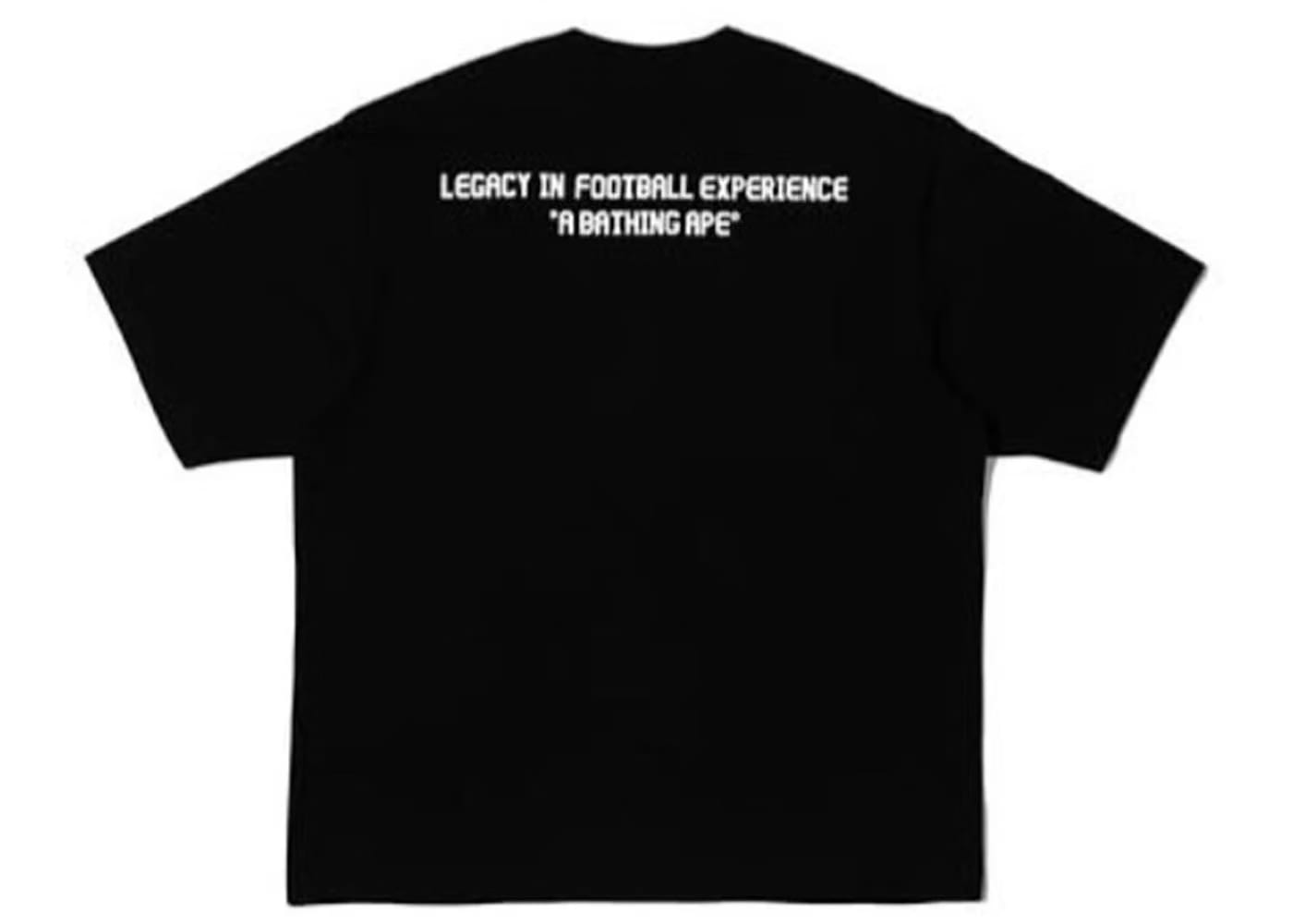 BAPE x CR7Life Big Ape Head Reflection Camo T-Shirt Black