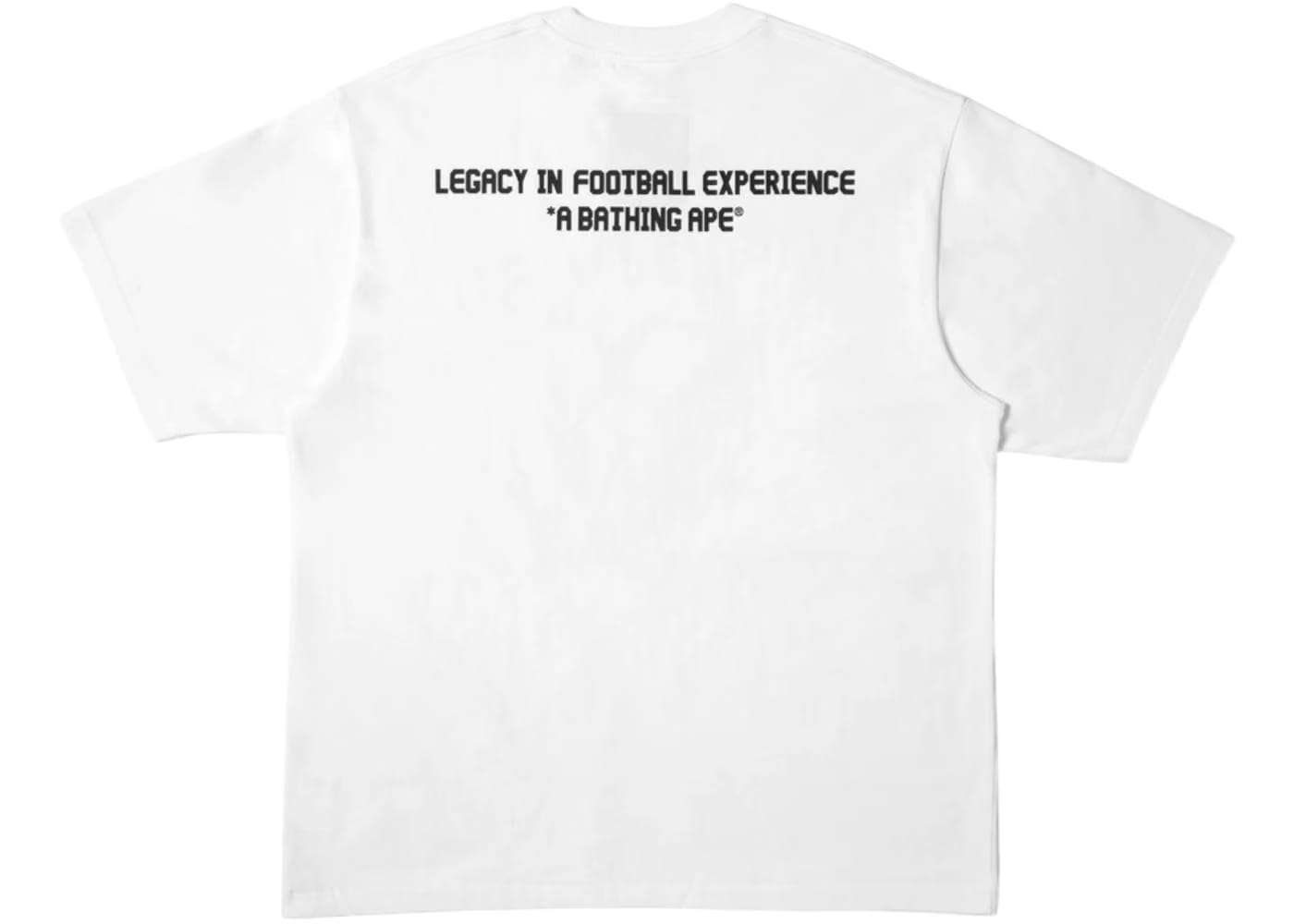 BAPE x CR7Life Big Ape Head Reflection Camo T-Shirt White