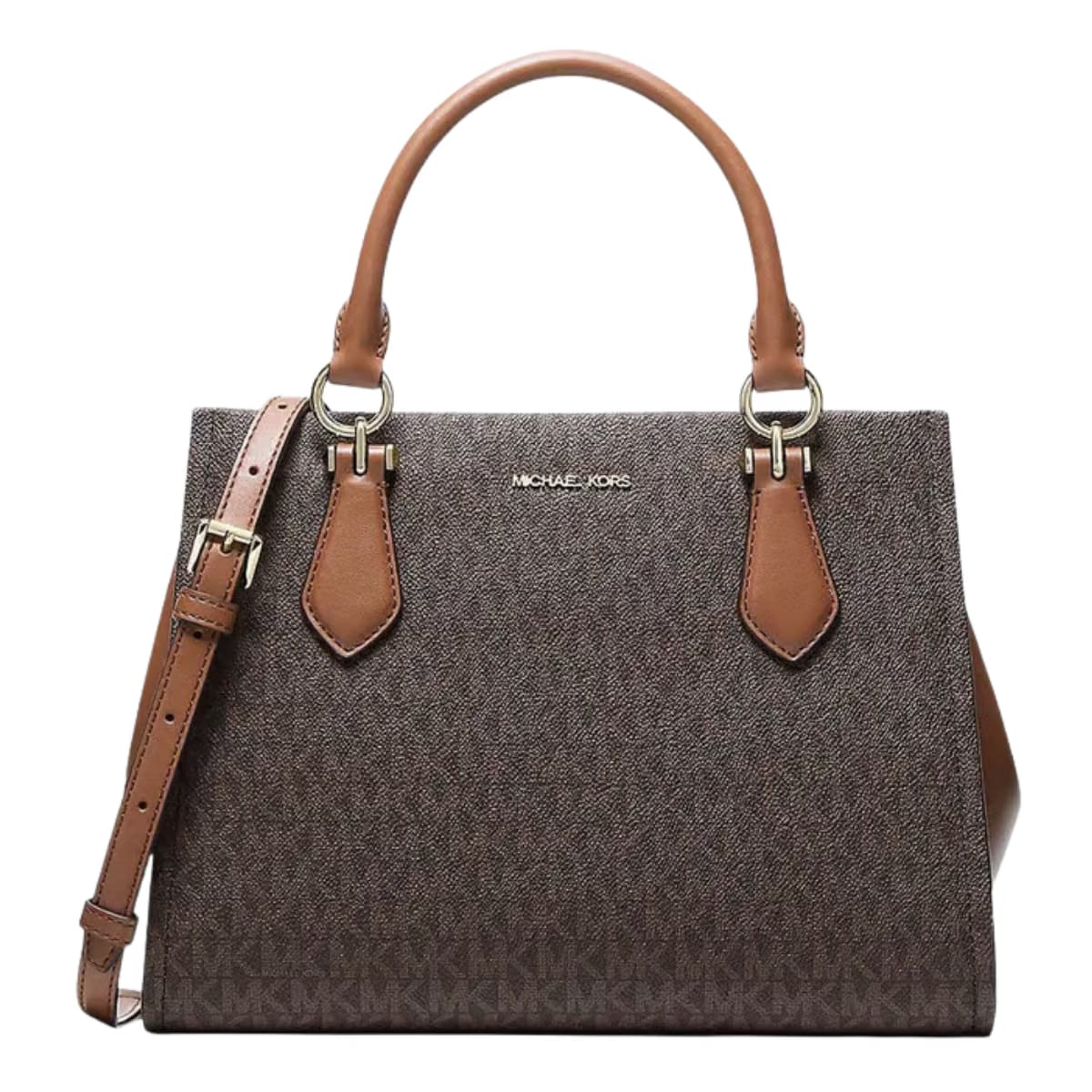 Michael Kors Brown Marilyn Medium Satchel